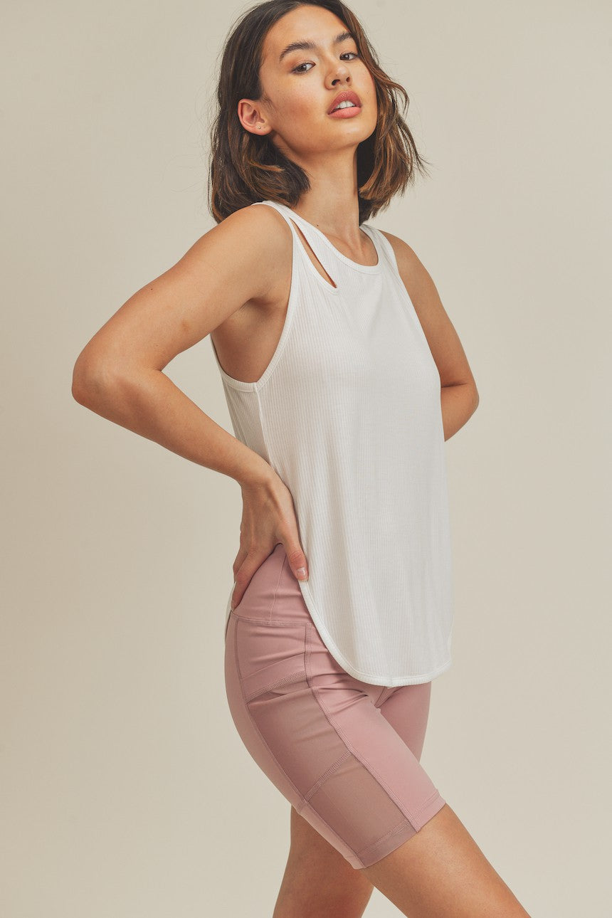 Cutout Workout Tank