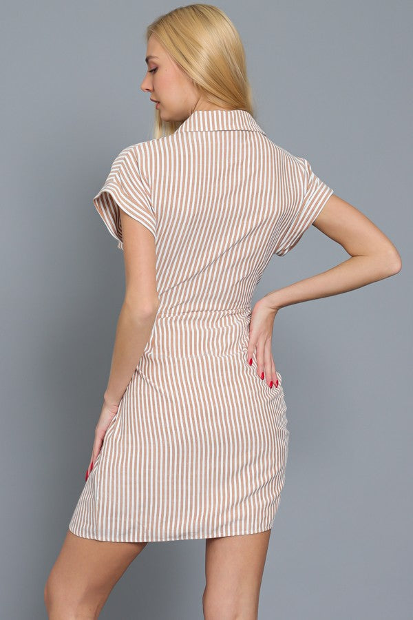 Striped Summer Work Dress