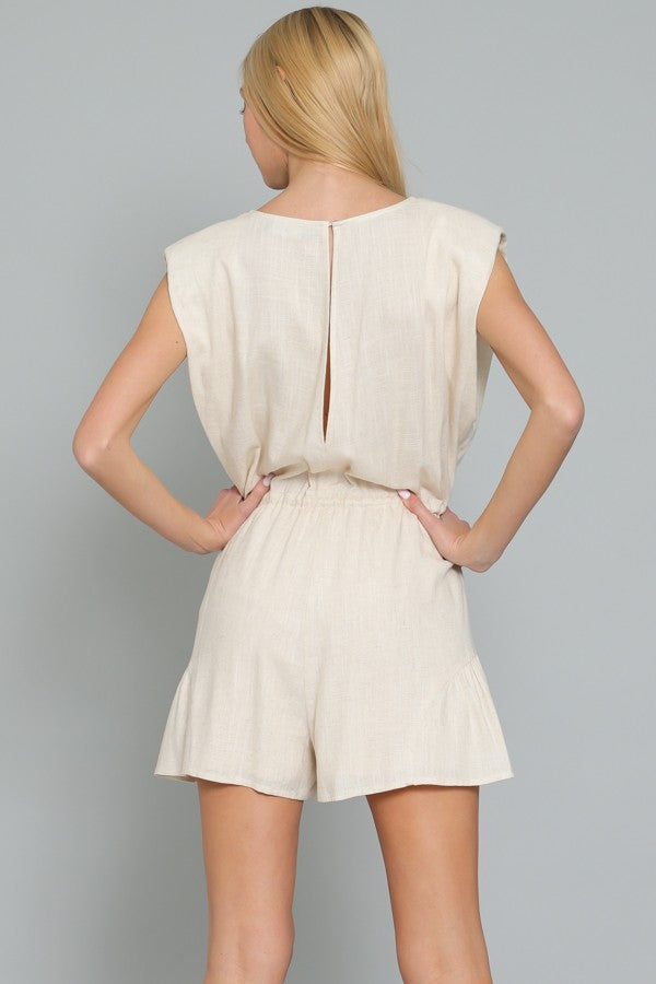 Linen Romper