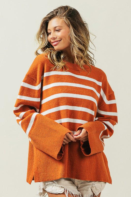 Meg Stripe Sweater