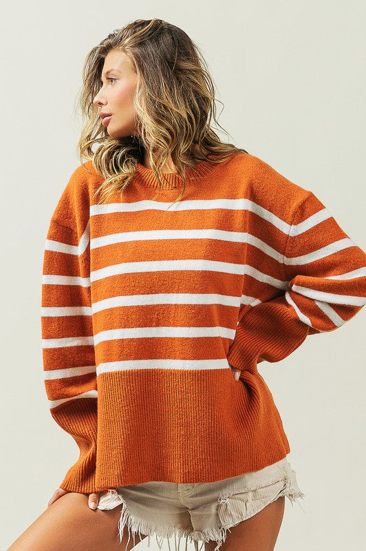 Meg Stripe Sweater