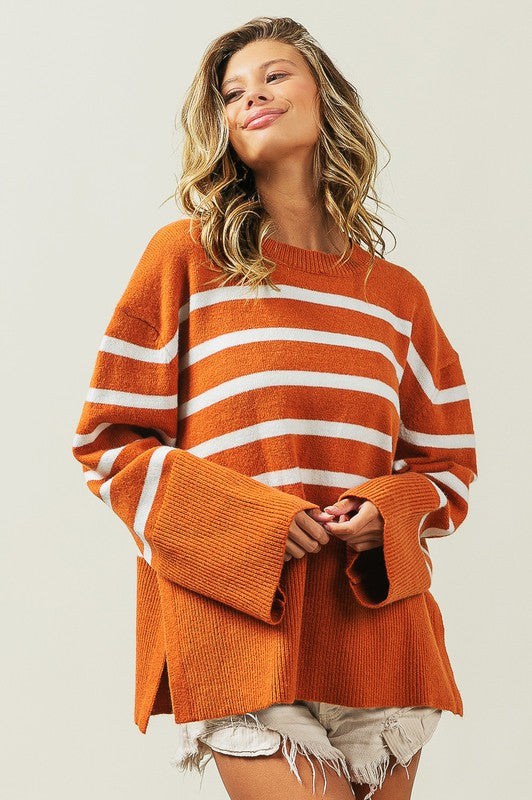 Meg Stripe Sweater