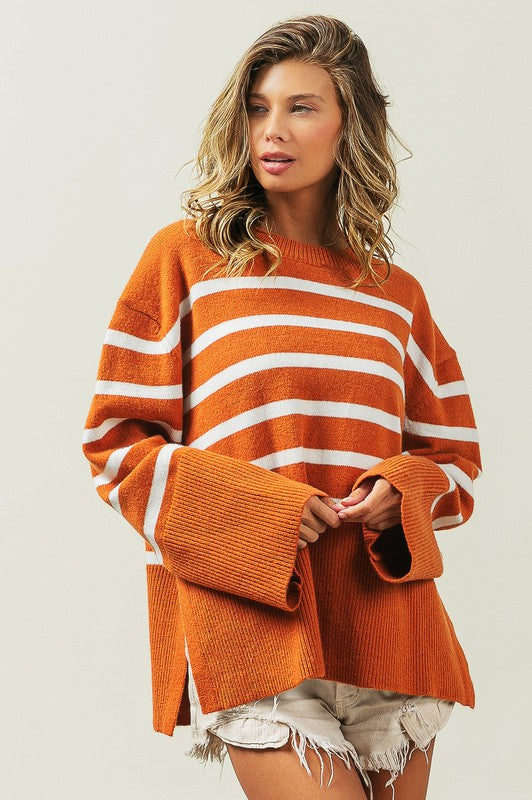 Meg Stripe Sweater