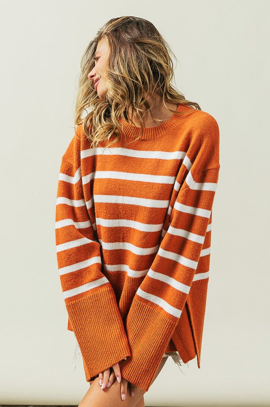 Meg Stripe Sweater