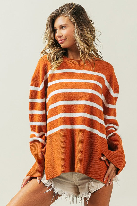 Meg Stripe Sweater