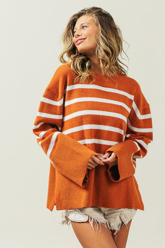 Meg Stripe Sweater