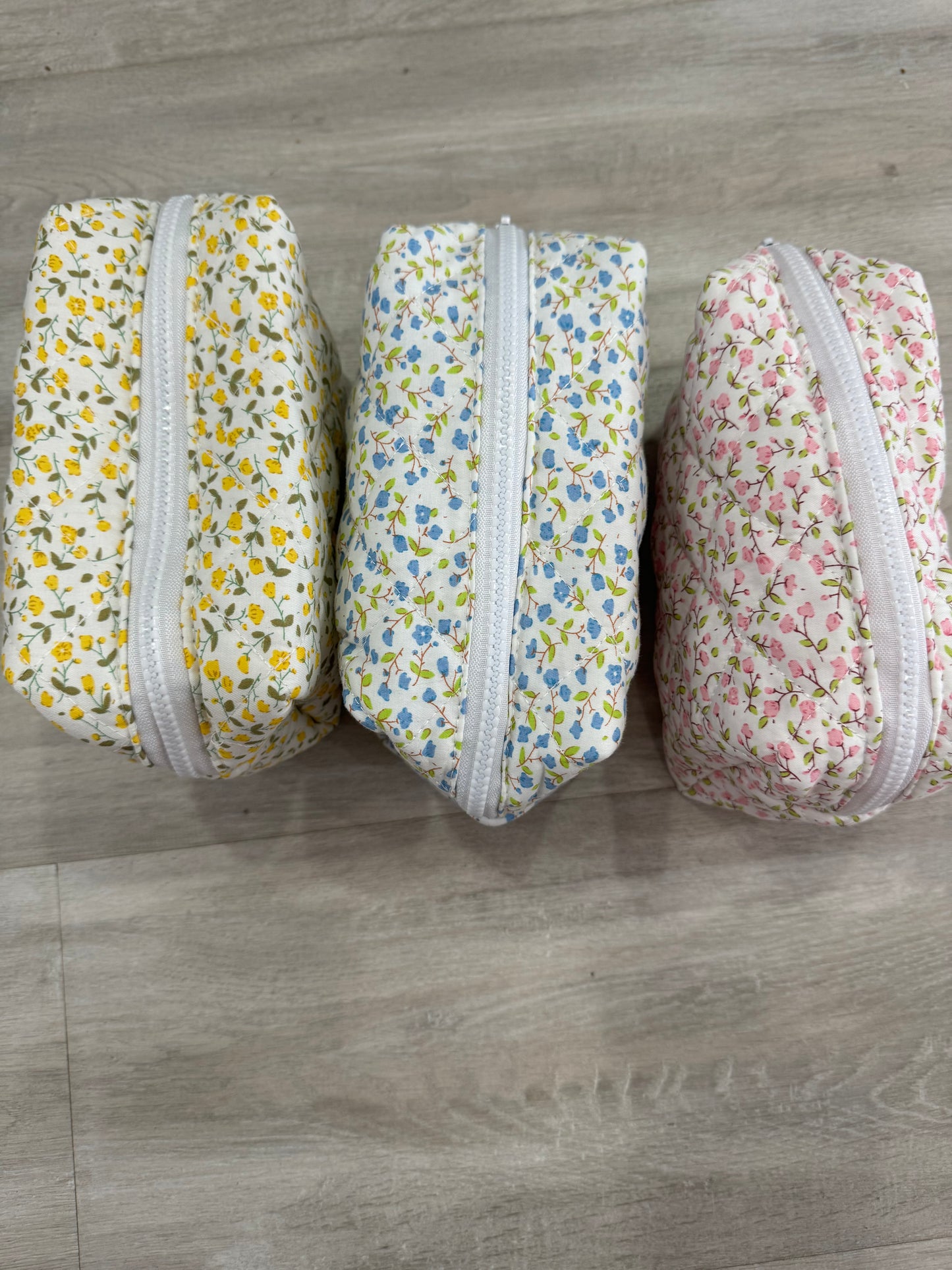 Floral Frenzy Cosmetic Bag