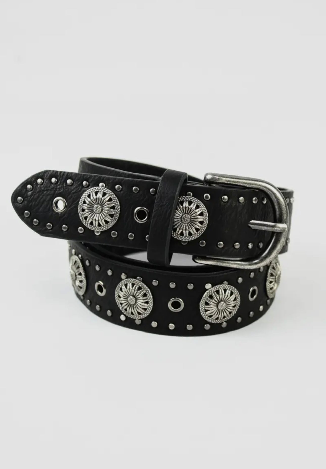 Studded Western Belt