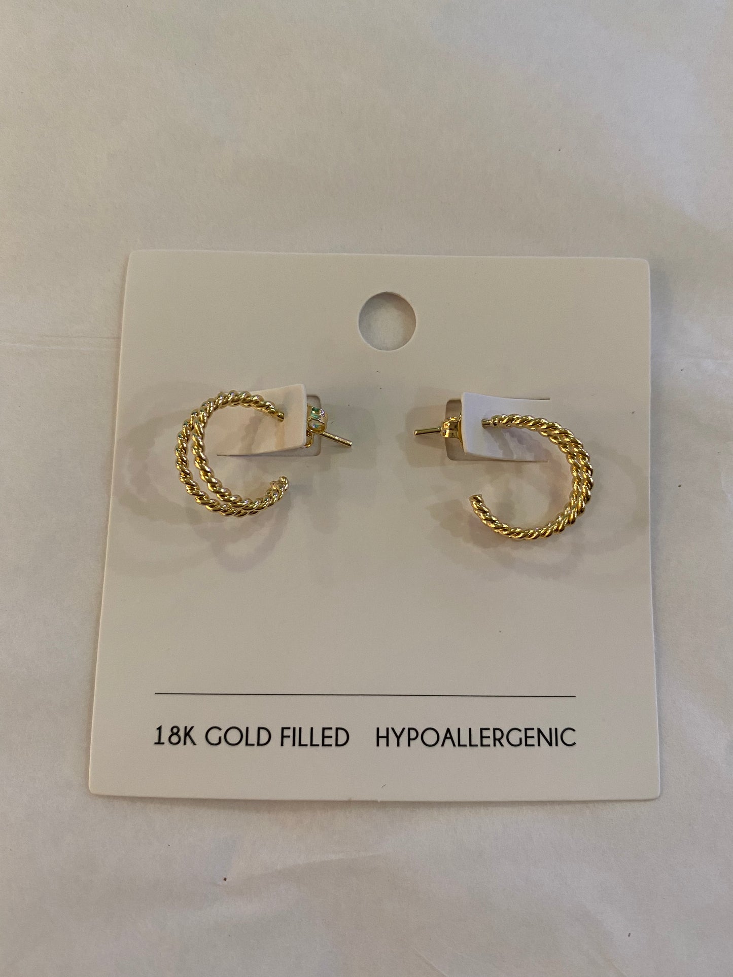 Ribbed Double Hoop