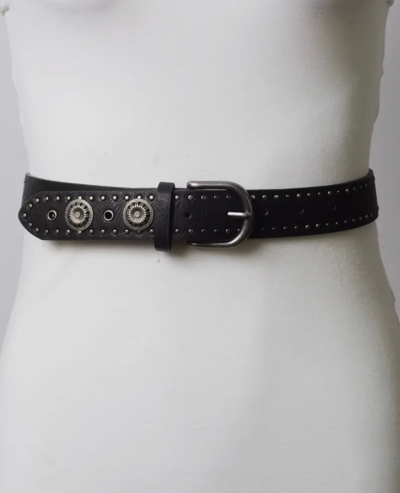 Studded Western Belt