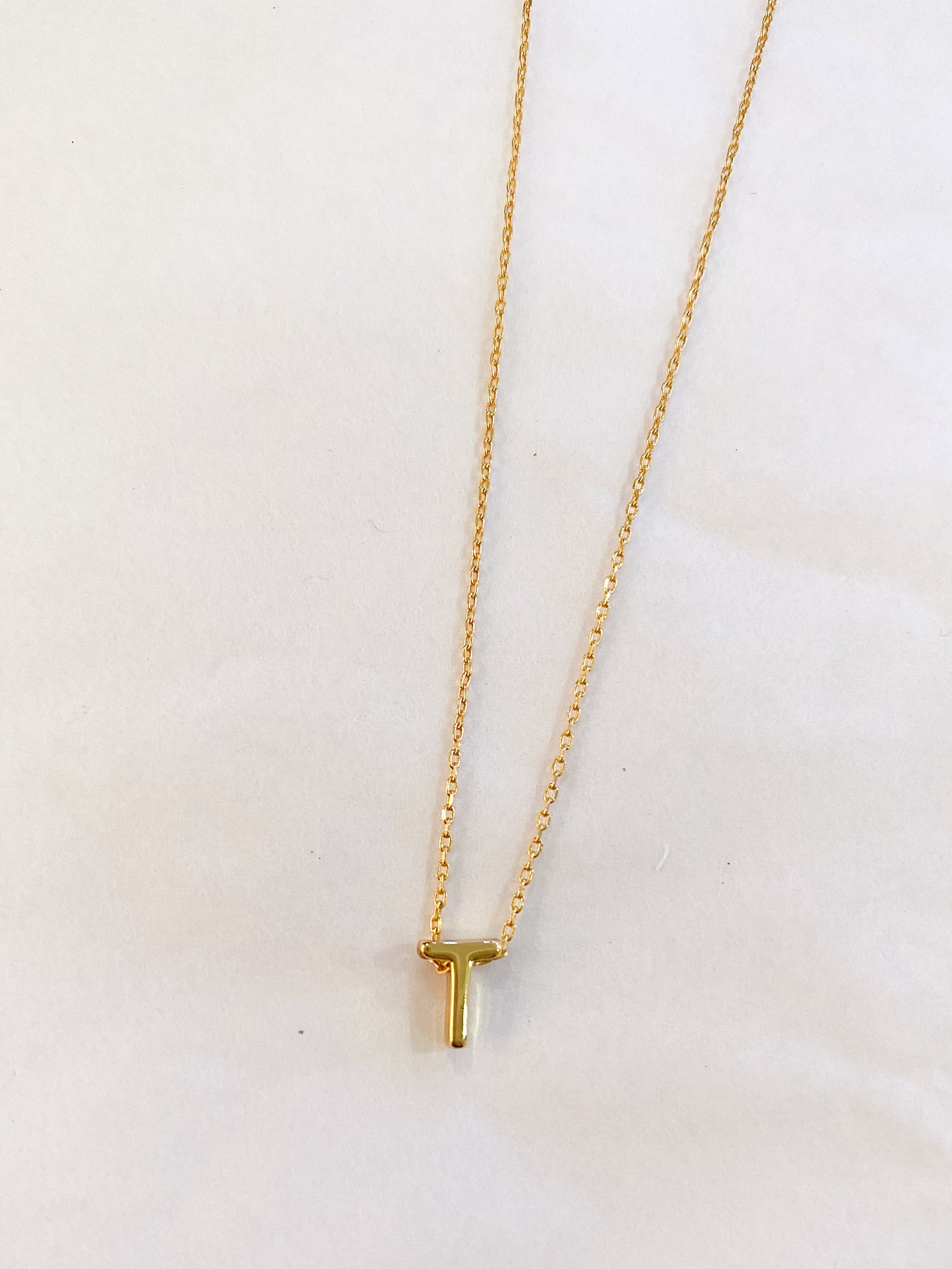 Initial Necklaces