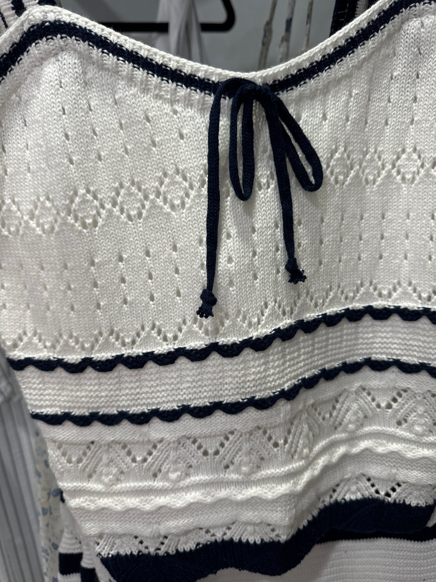 Coastline Crochet Tank