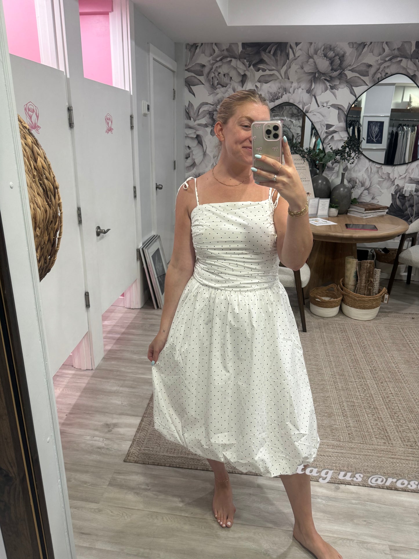 Susannah Polka Dot Dress