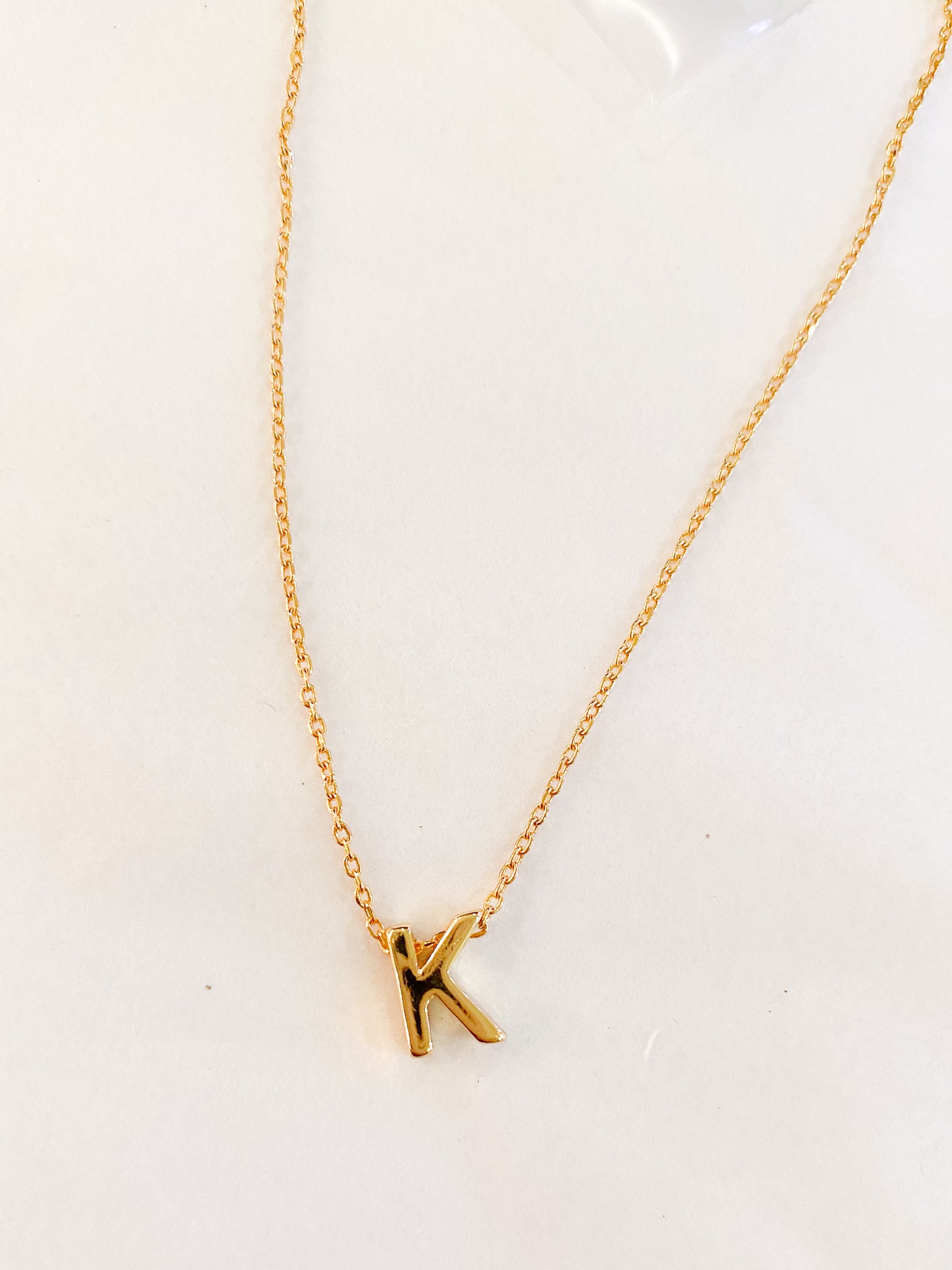 Initial Necklaces