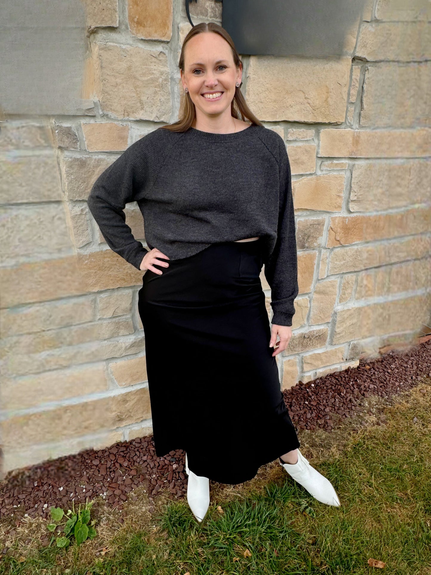 Effortless Satin Skirt