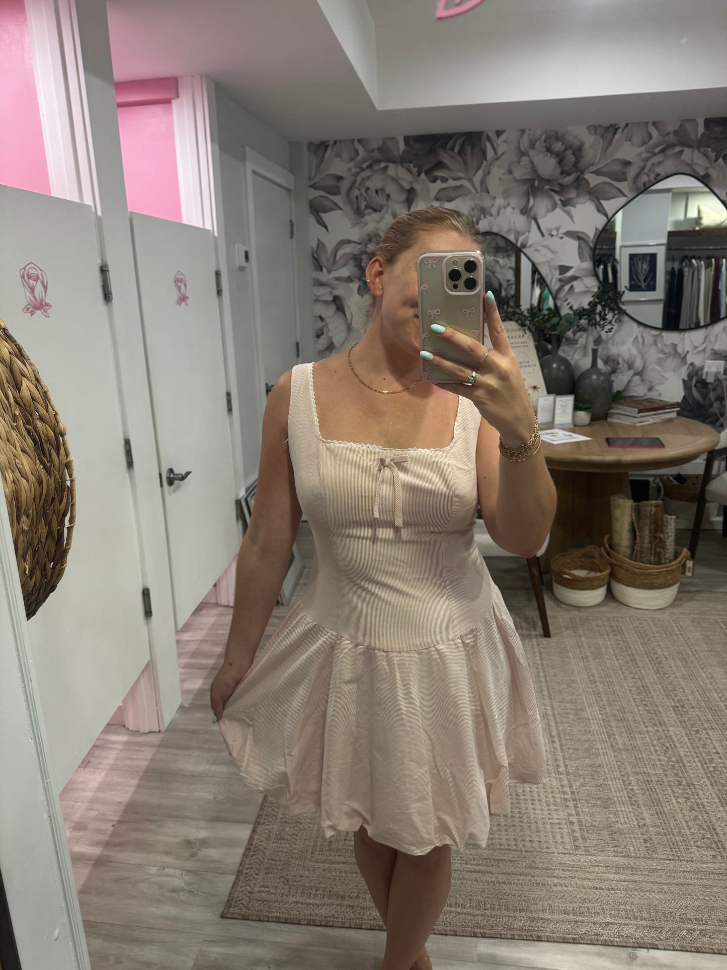 Belly Mini Dress