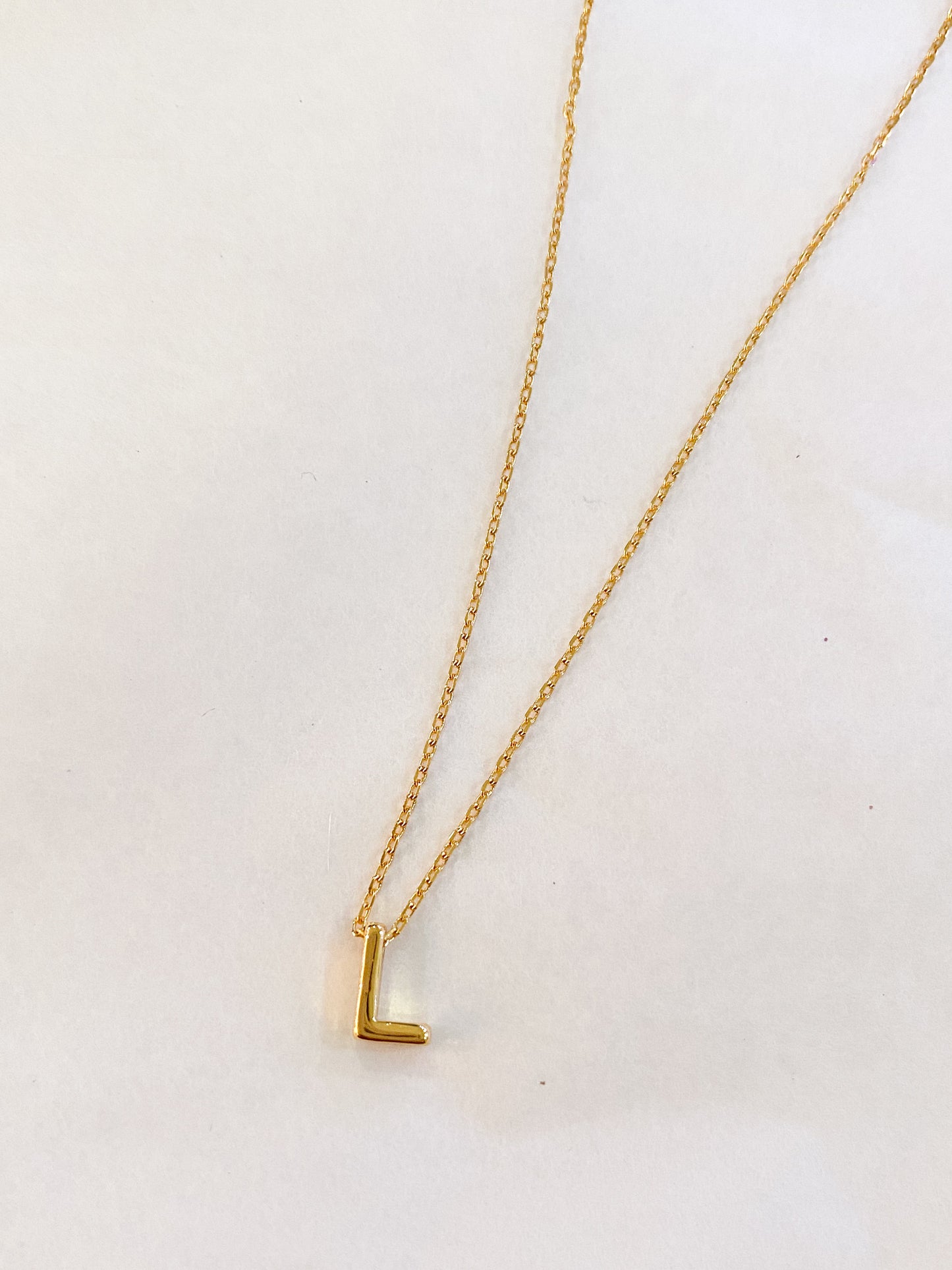 Initial Necklaces