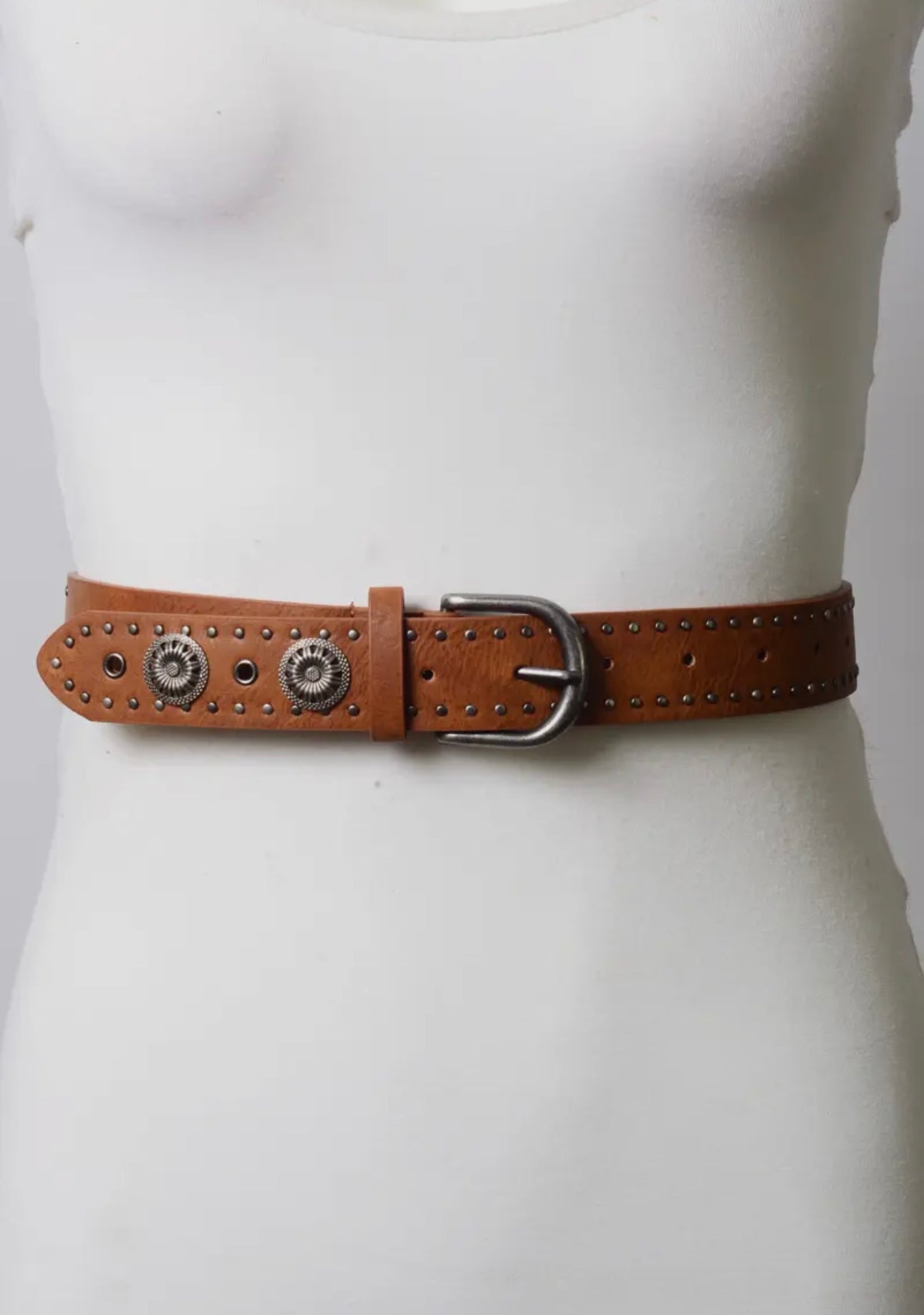 Studded Western Belt