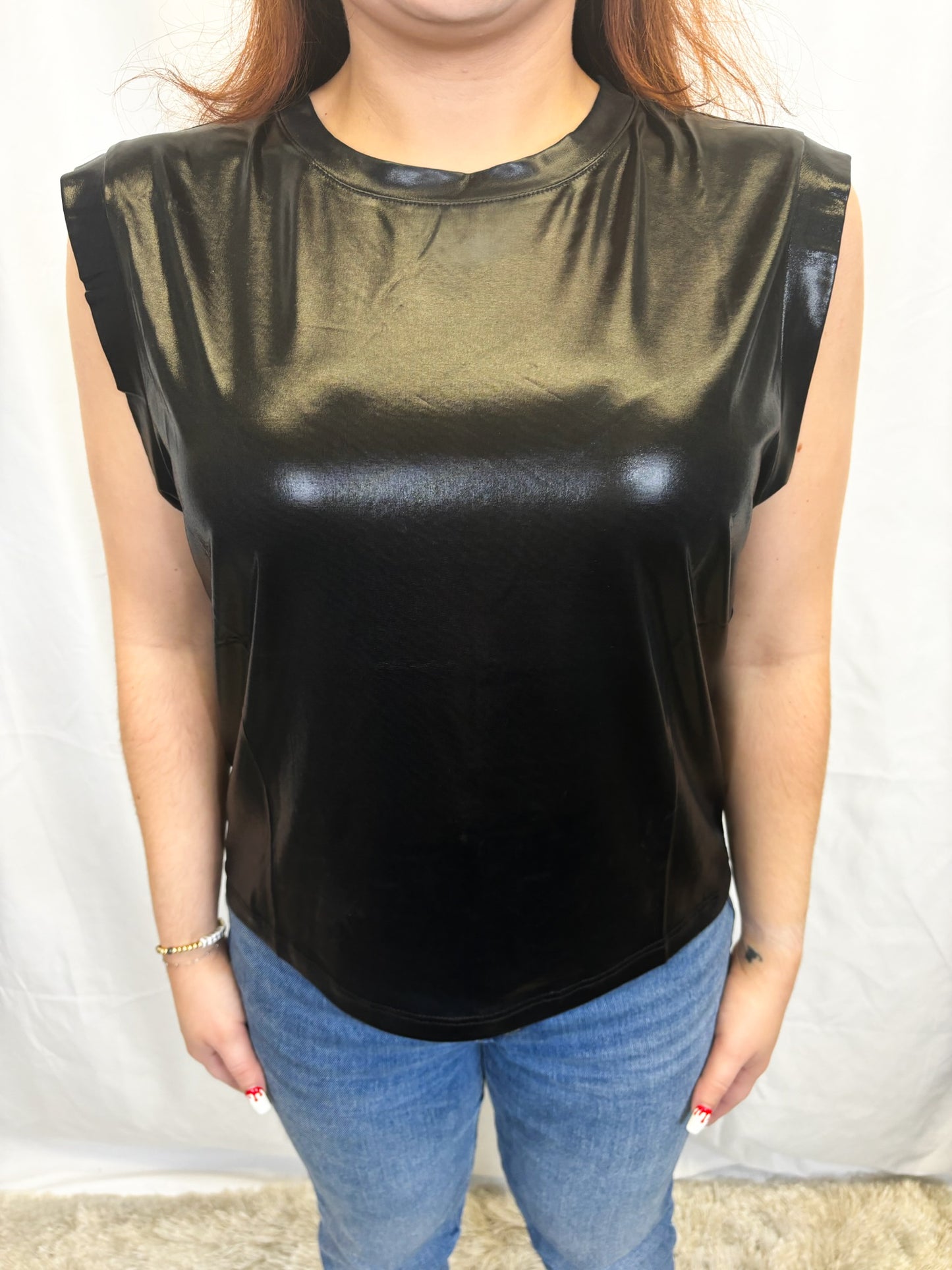Metallic Tee
