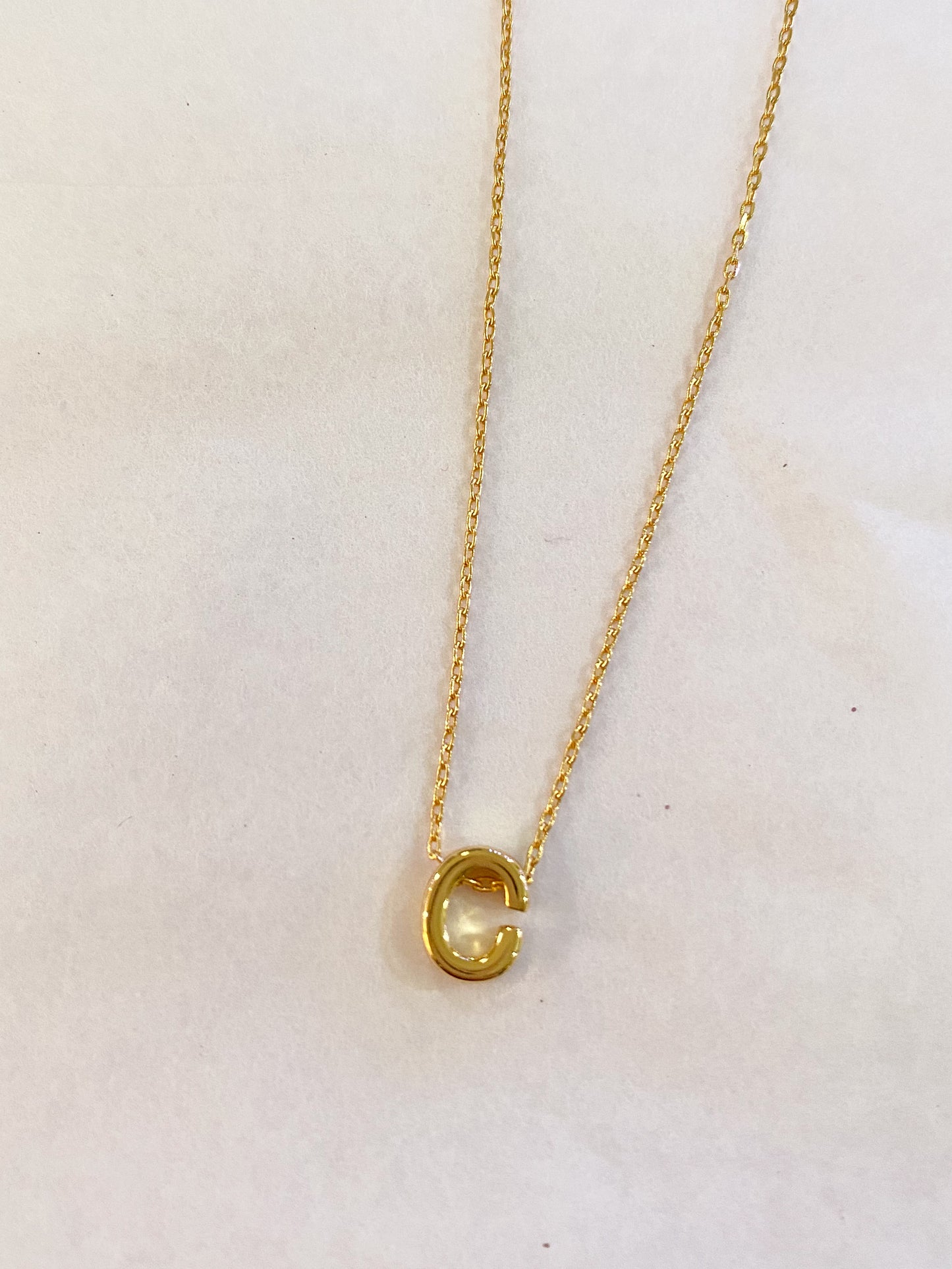 Initial Necklaces
