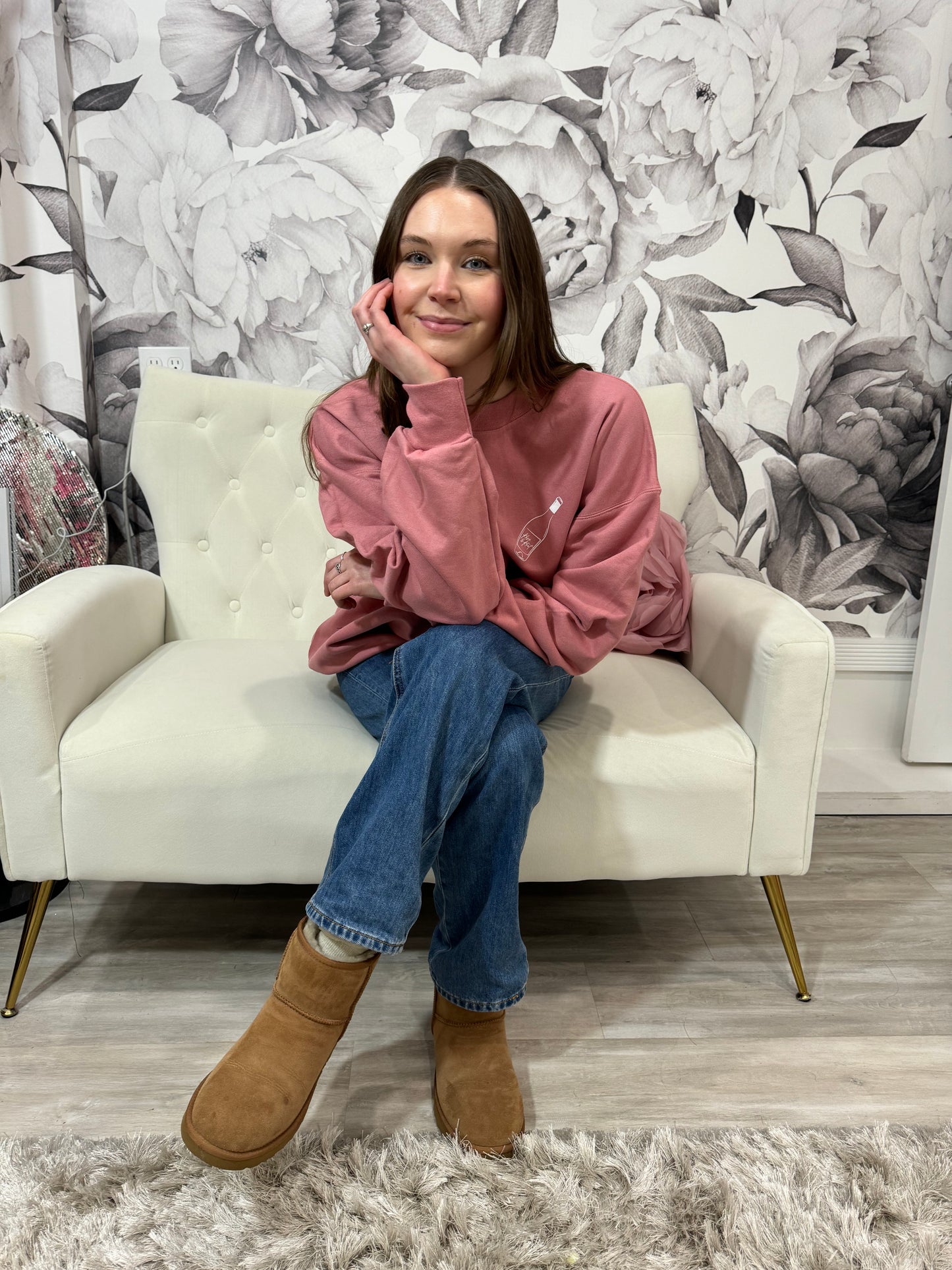 Rosé & Root Sweatshirt