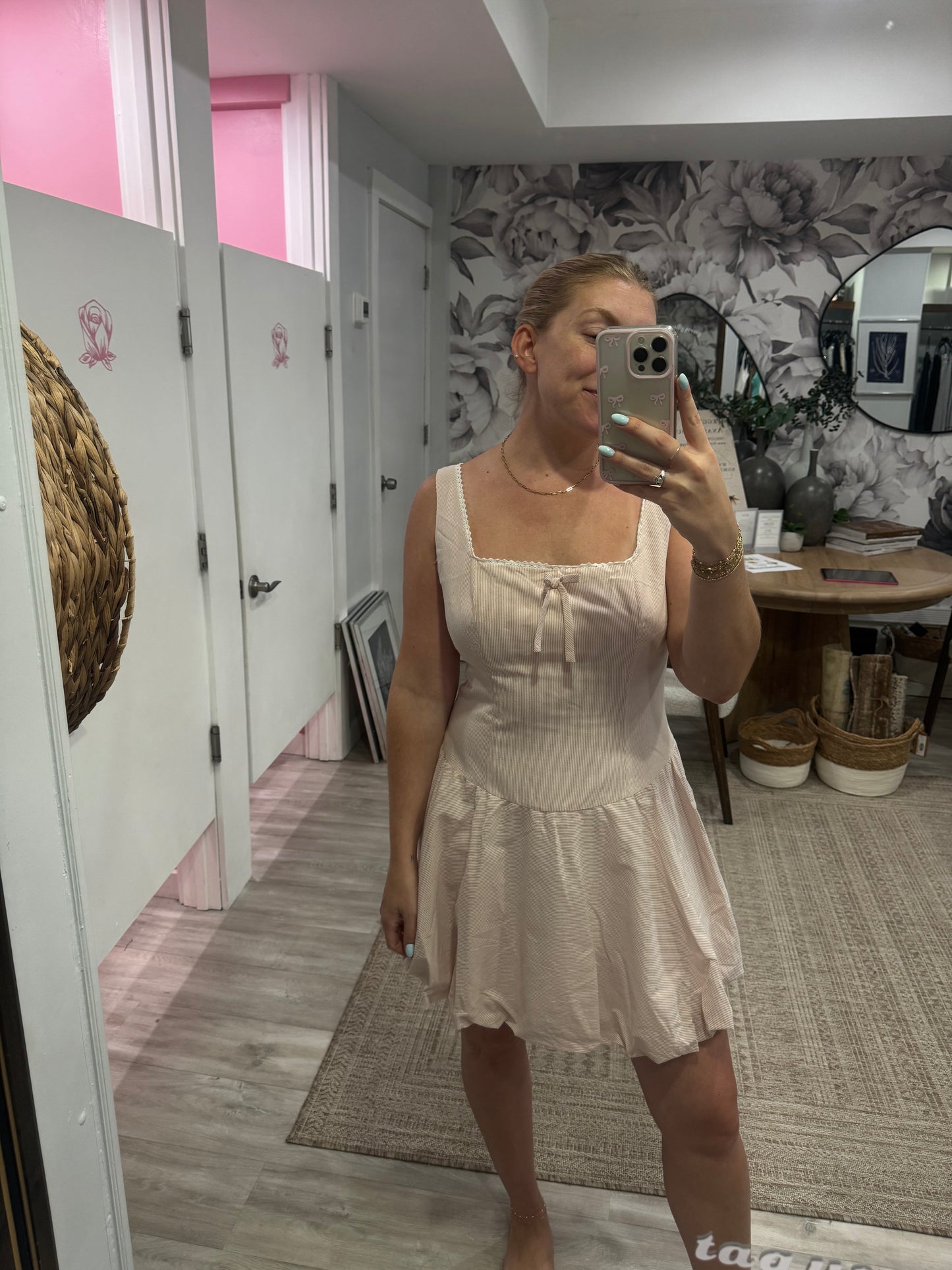 Belly Mini Dress