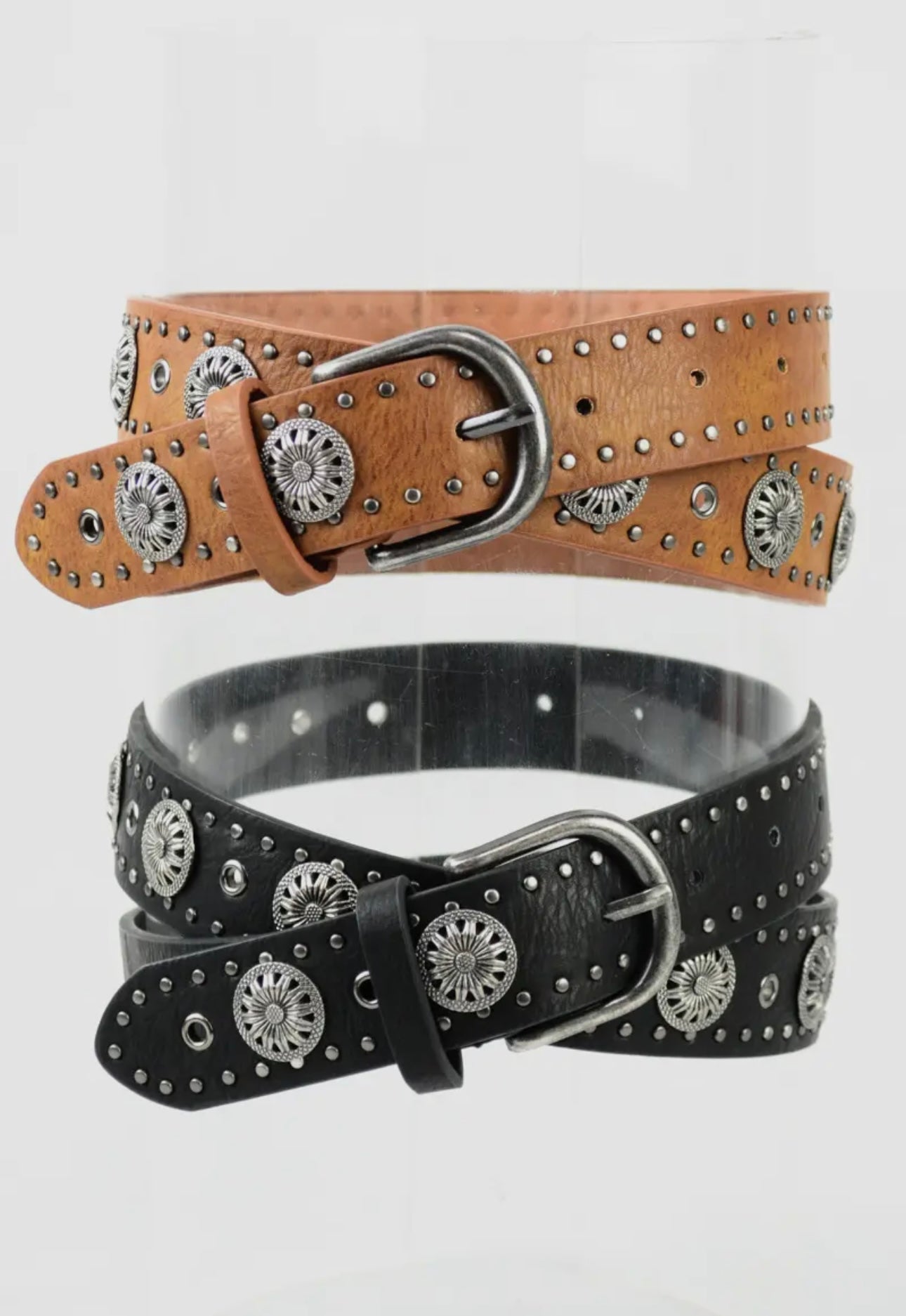 Studded Western Belt