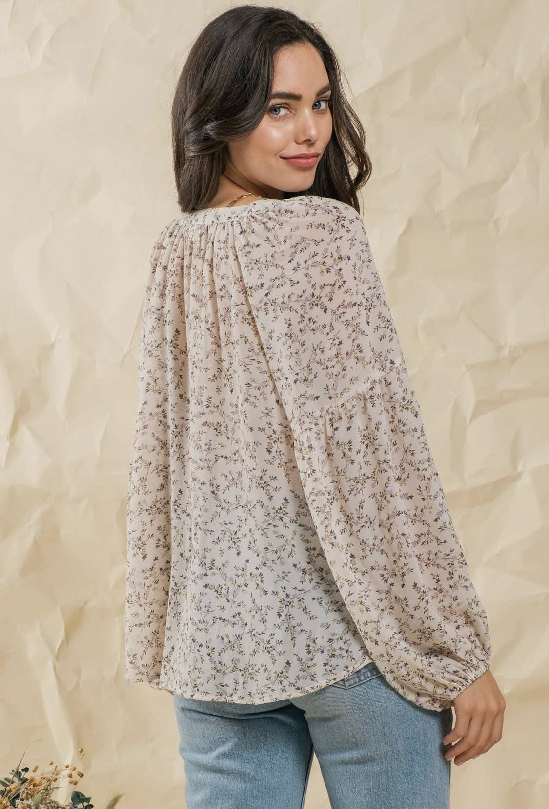 Flowy Floral Blouse