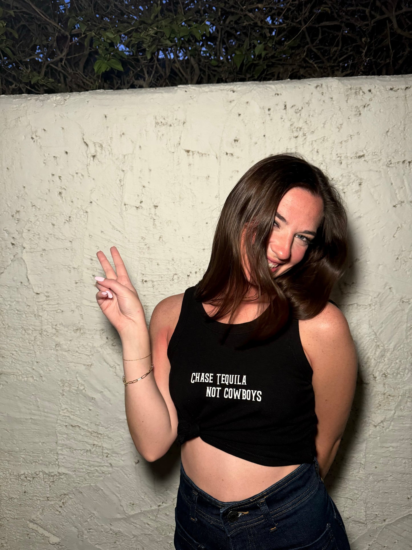 Chase Tequila Not Cowboys Tank