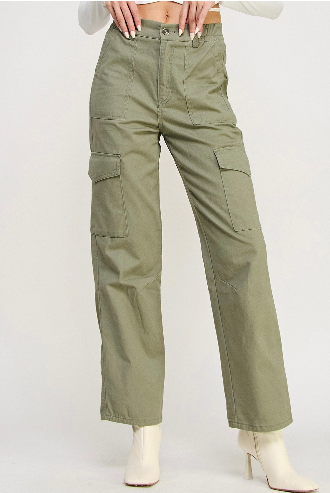 Cotton Cargo Pants
