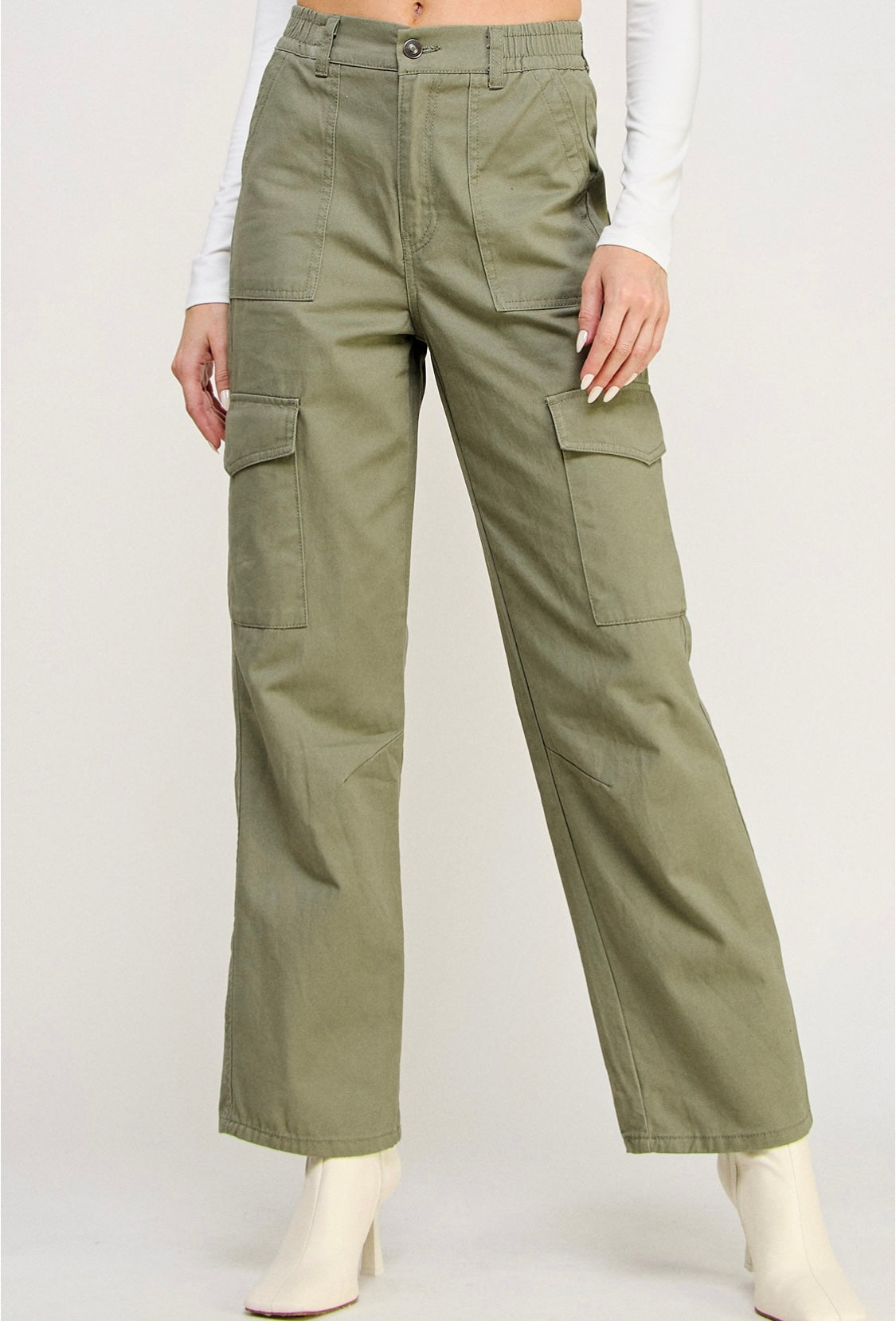 Cotton Cargo Pants
