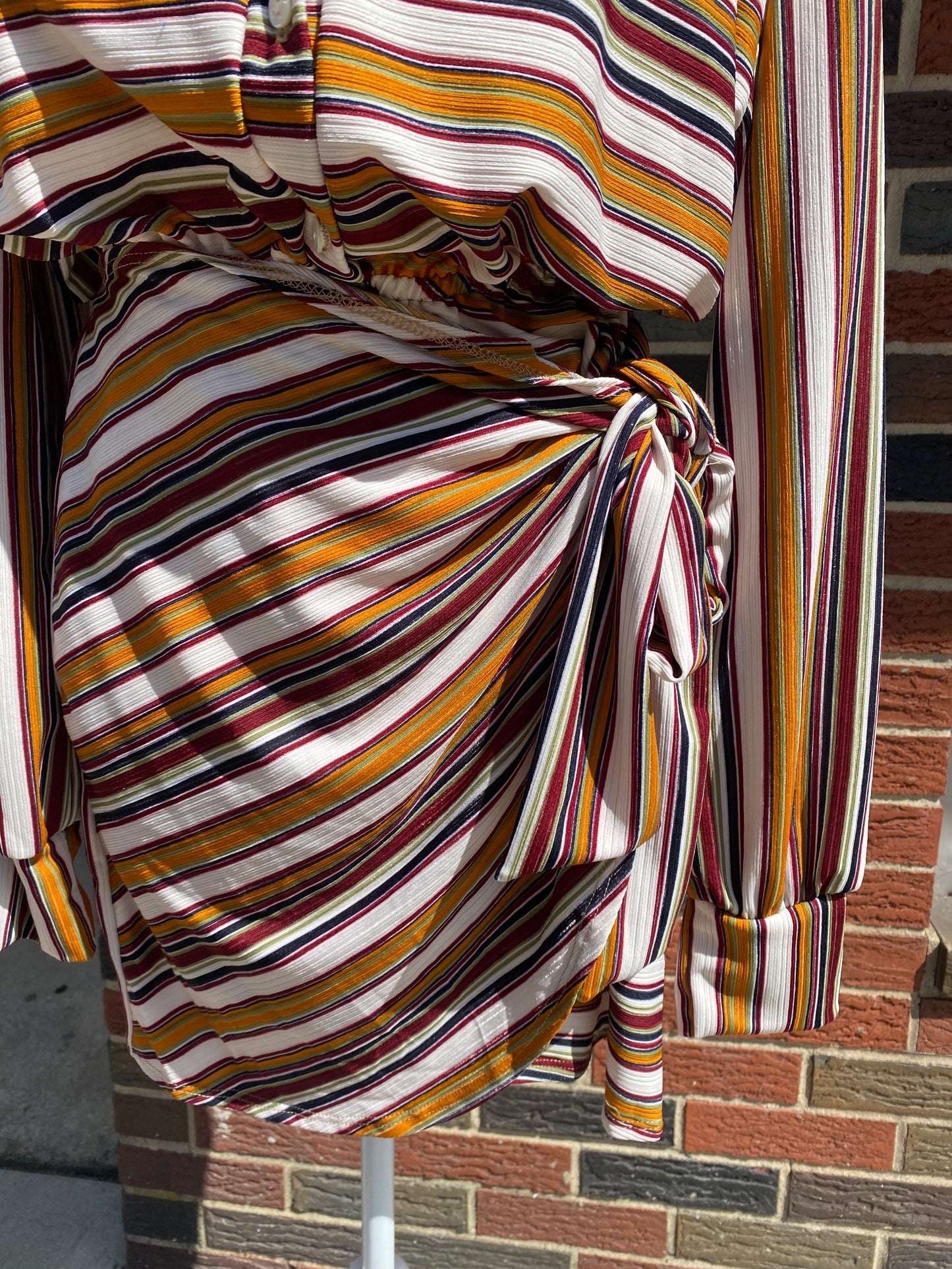 Wrap Skirt Mini Dress