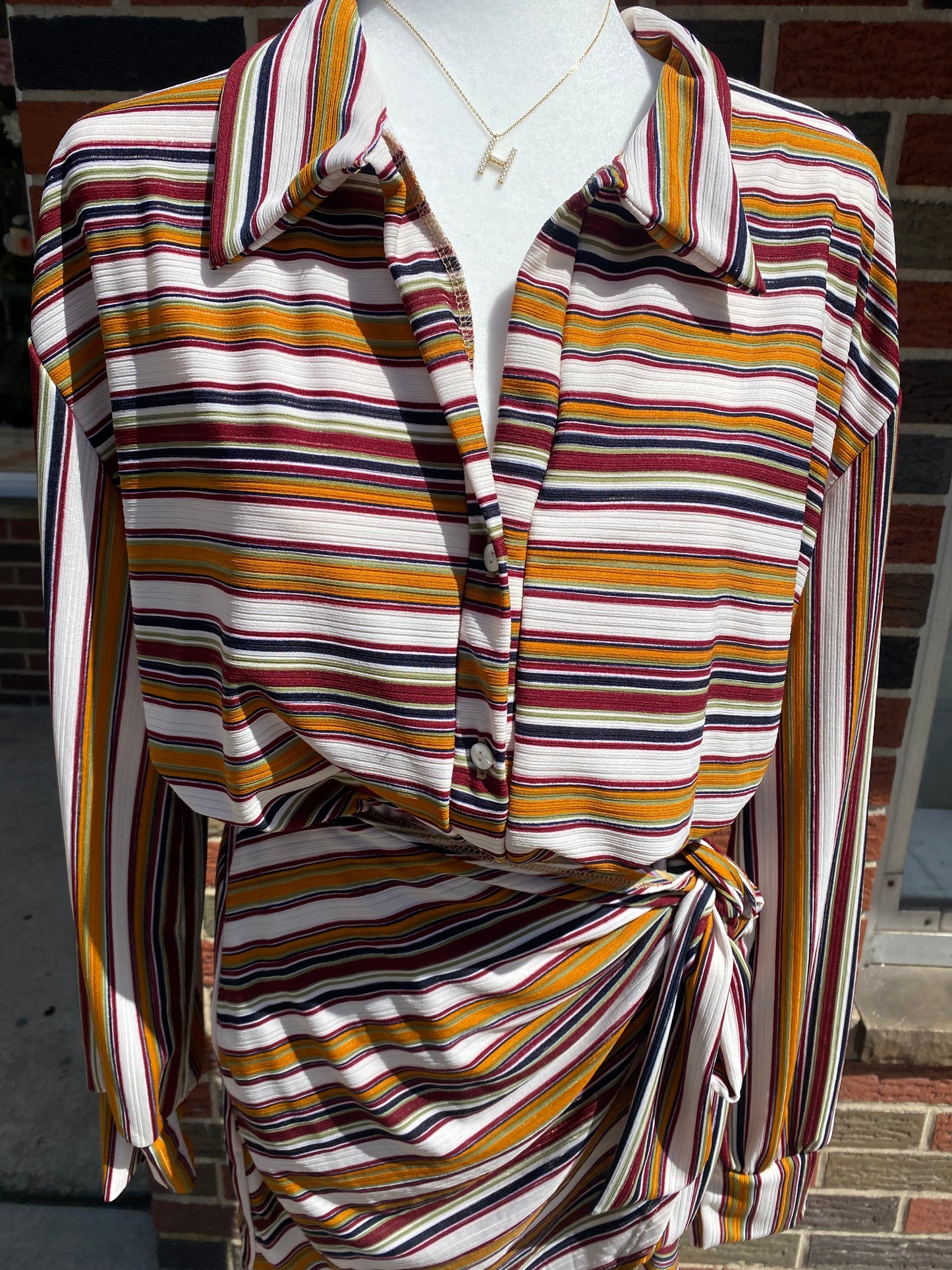 Wrap Skirt Mini Dress