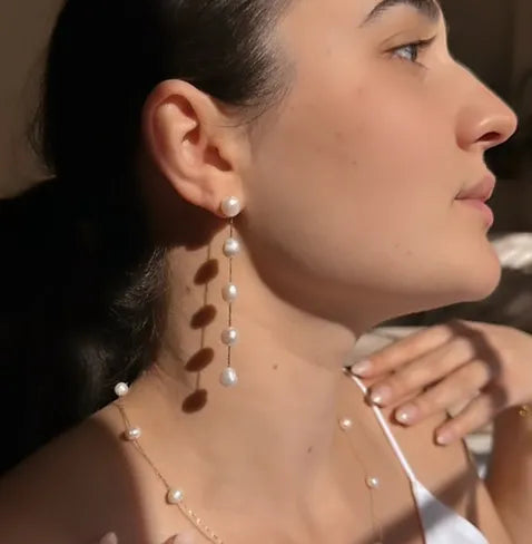 Pearl Drop Earrings