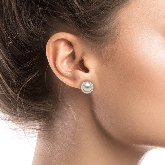 Forever Bride Pearl Studs