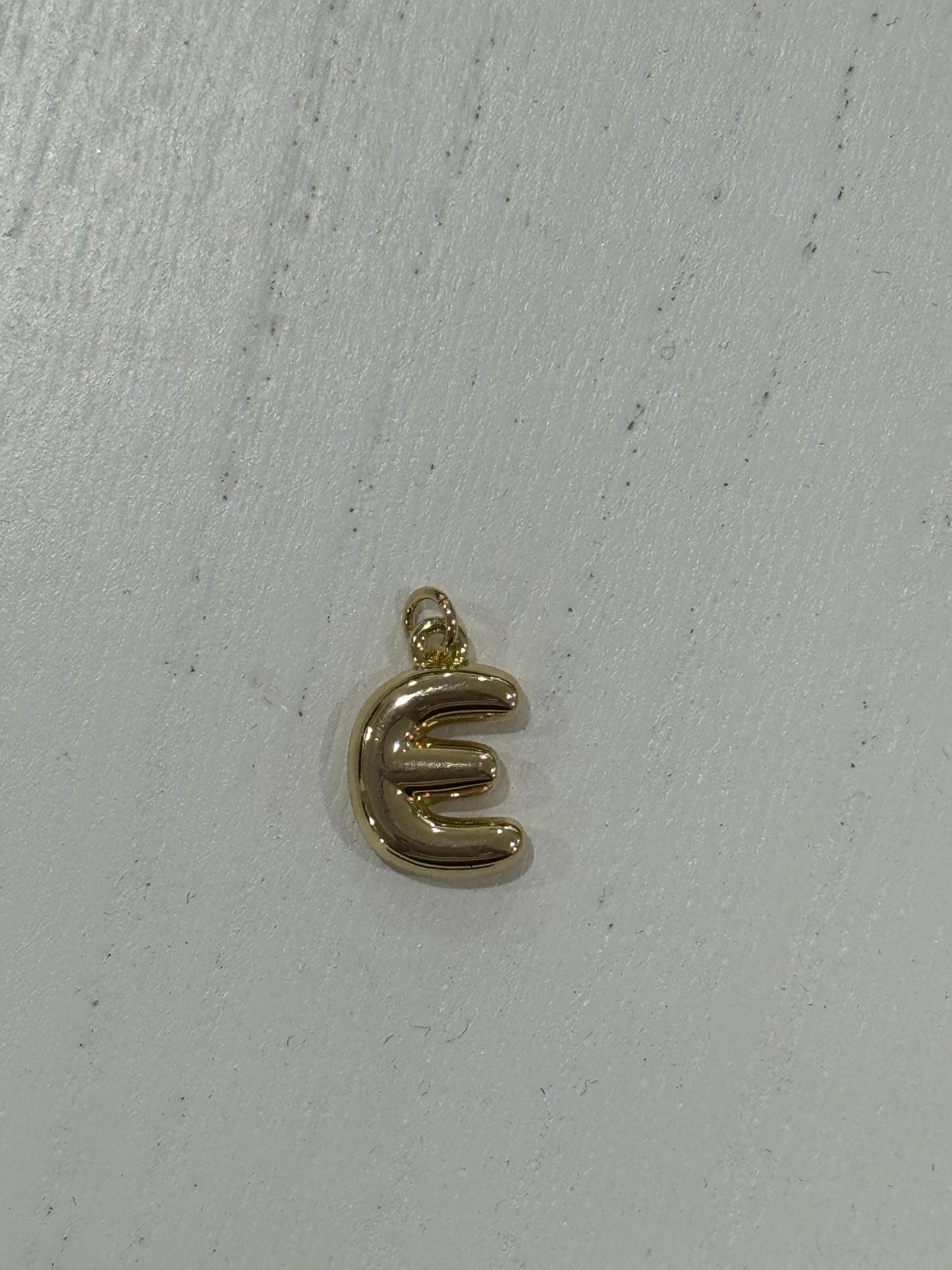 Bubble Initial CharmNecklace