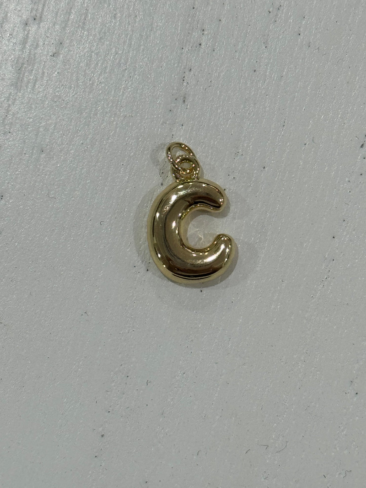 Bubble Initial CharmNecklace