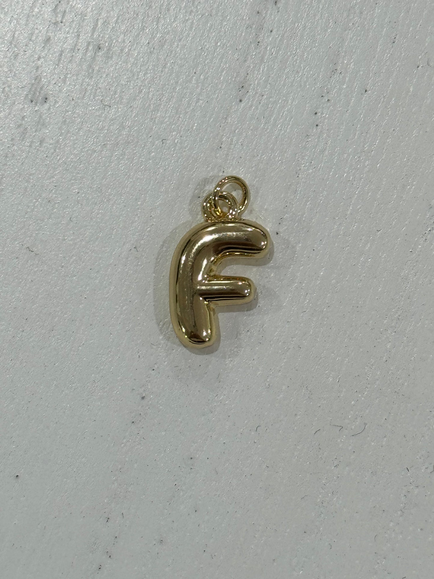 Bubble Initial CharmNecklace