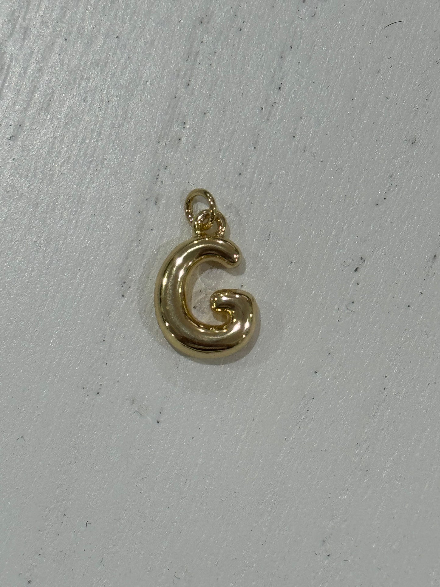 Bubble Initial CharmNecklace
