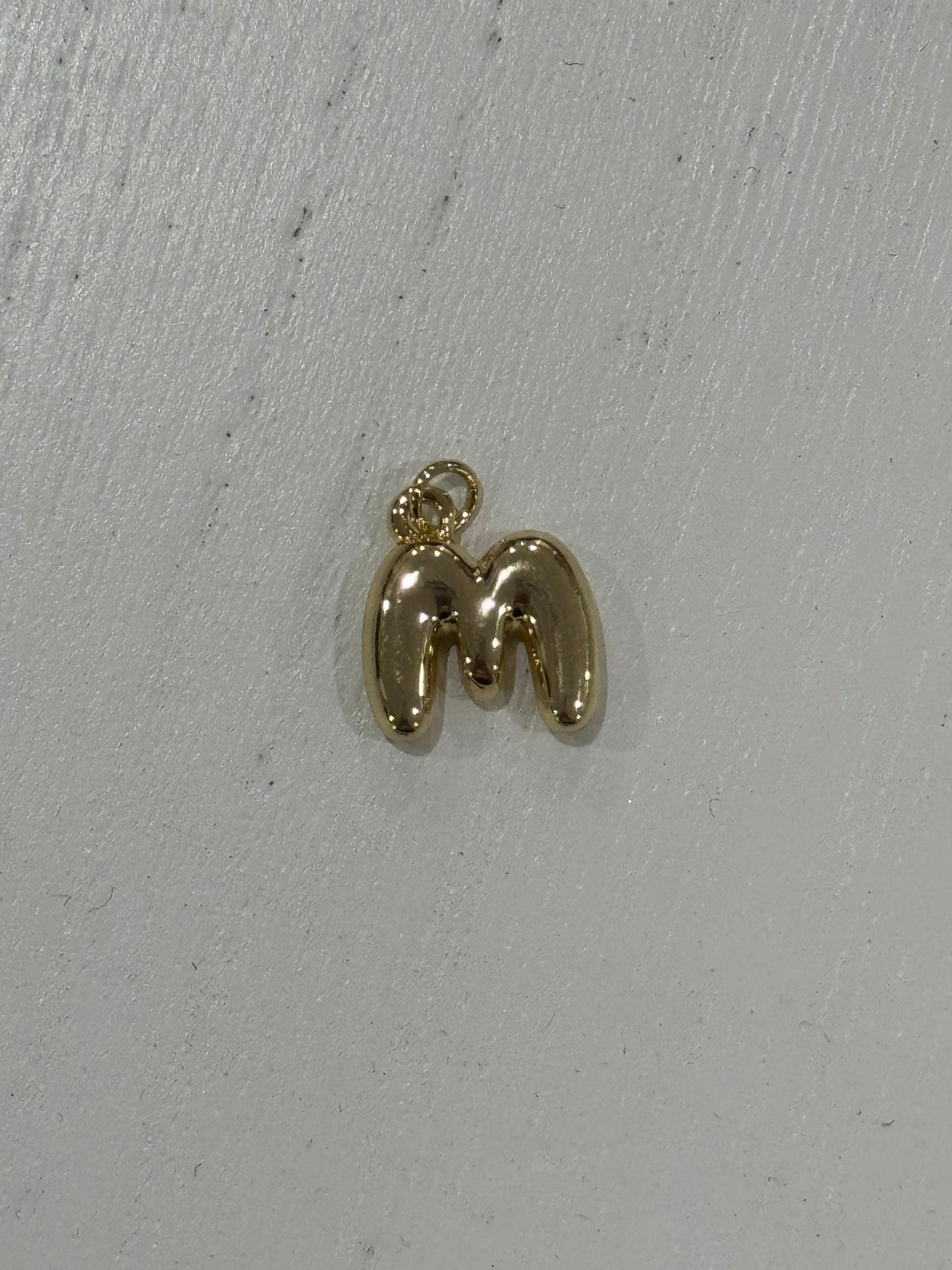 Bubble Initial CharmNecklace
