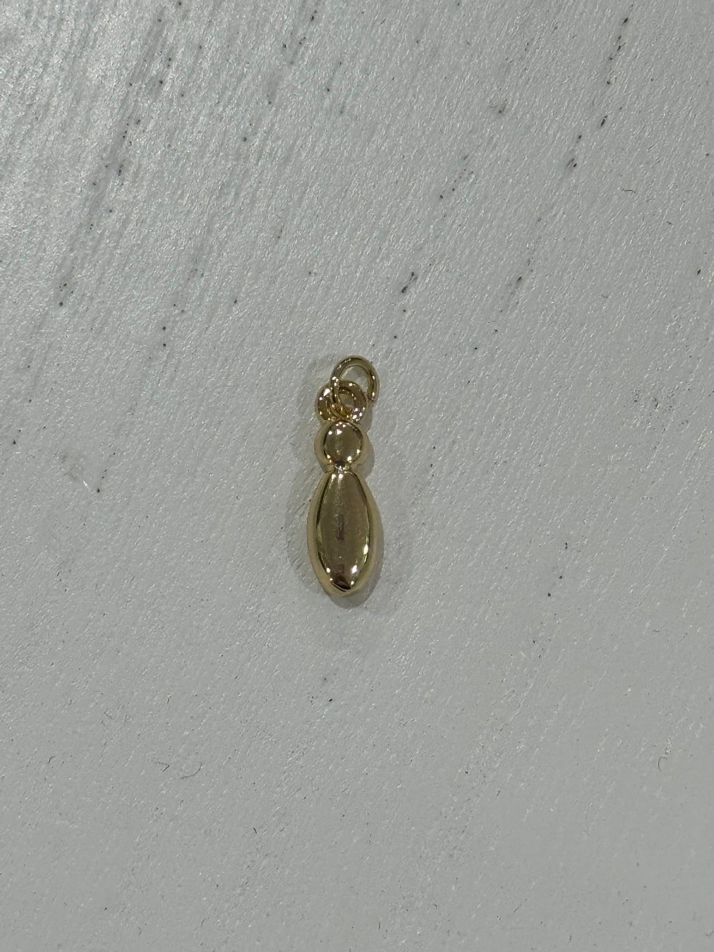Bubble Initial CharmNecklace