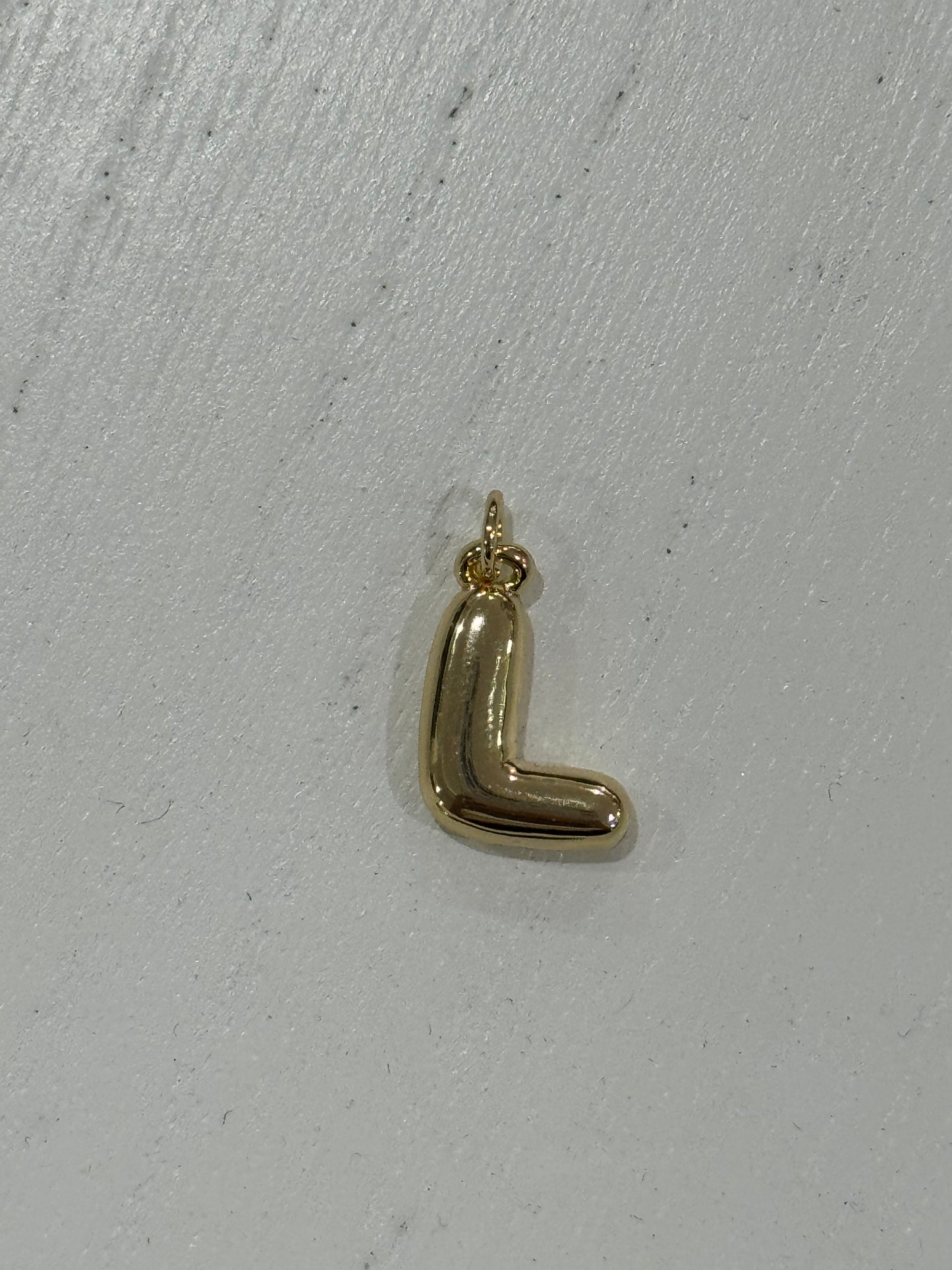 Bubble Initial CharmNecklace