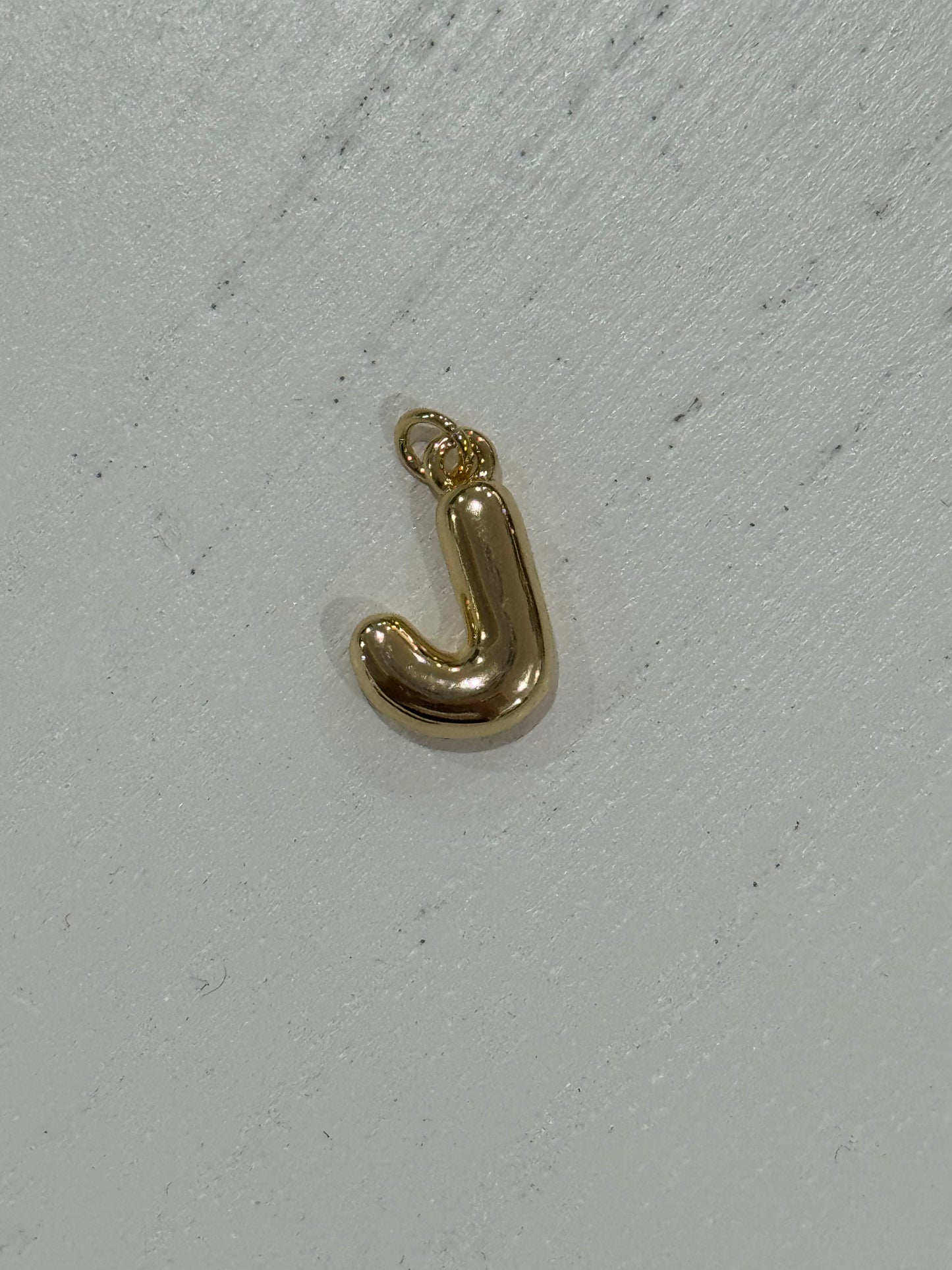Bubble Initial CharmNecklace