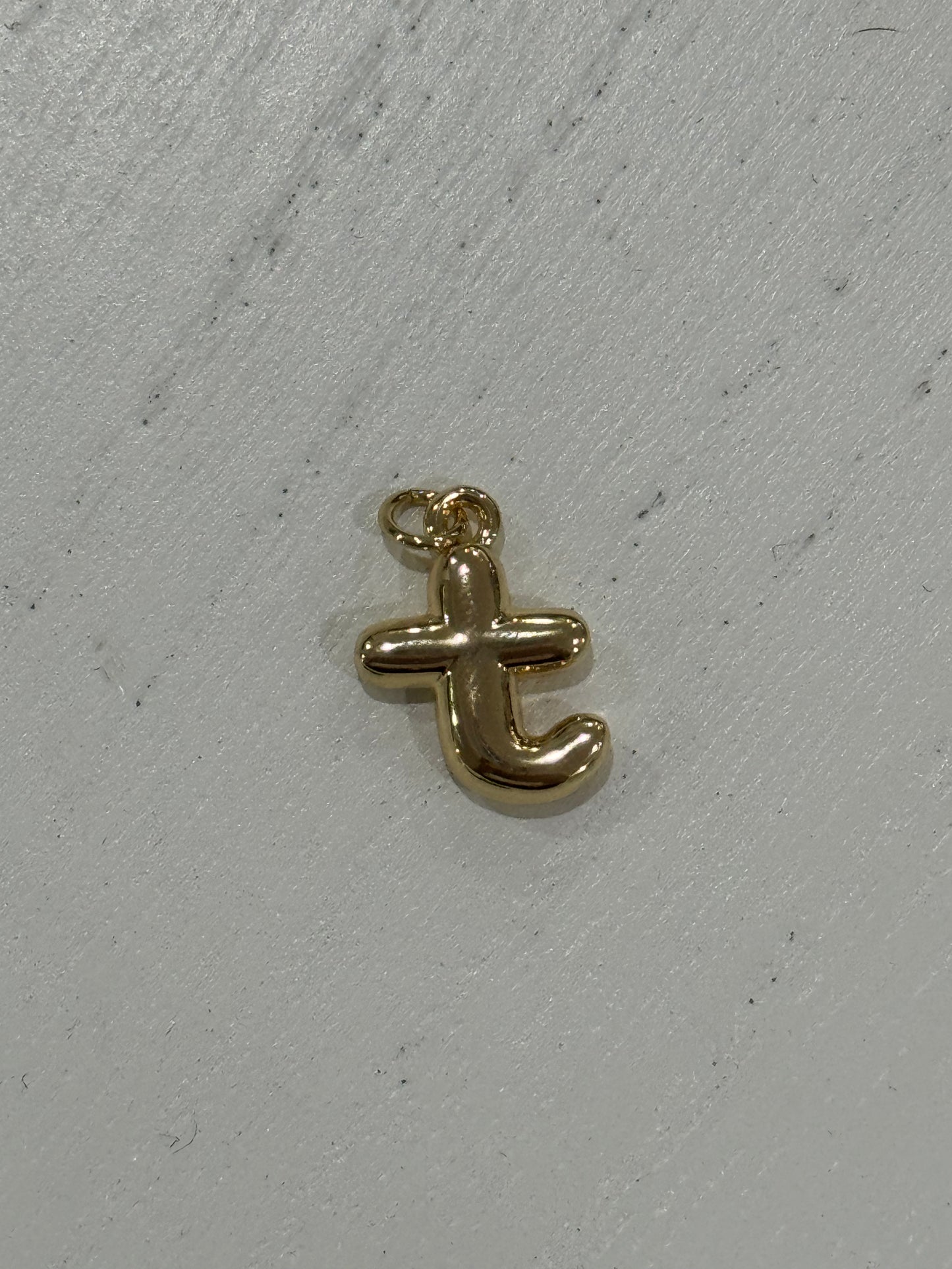 Bubble Initial CharmNecklace