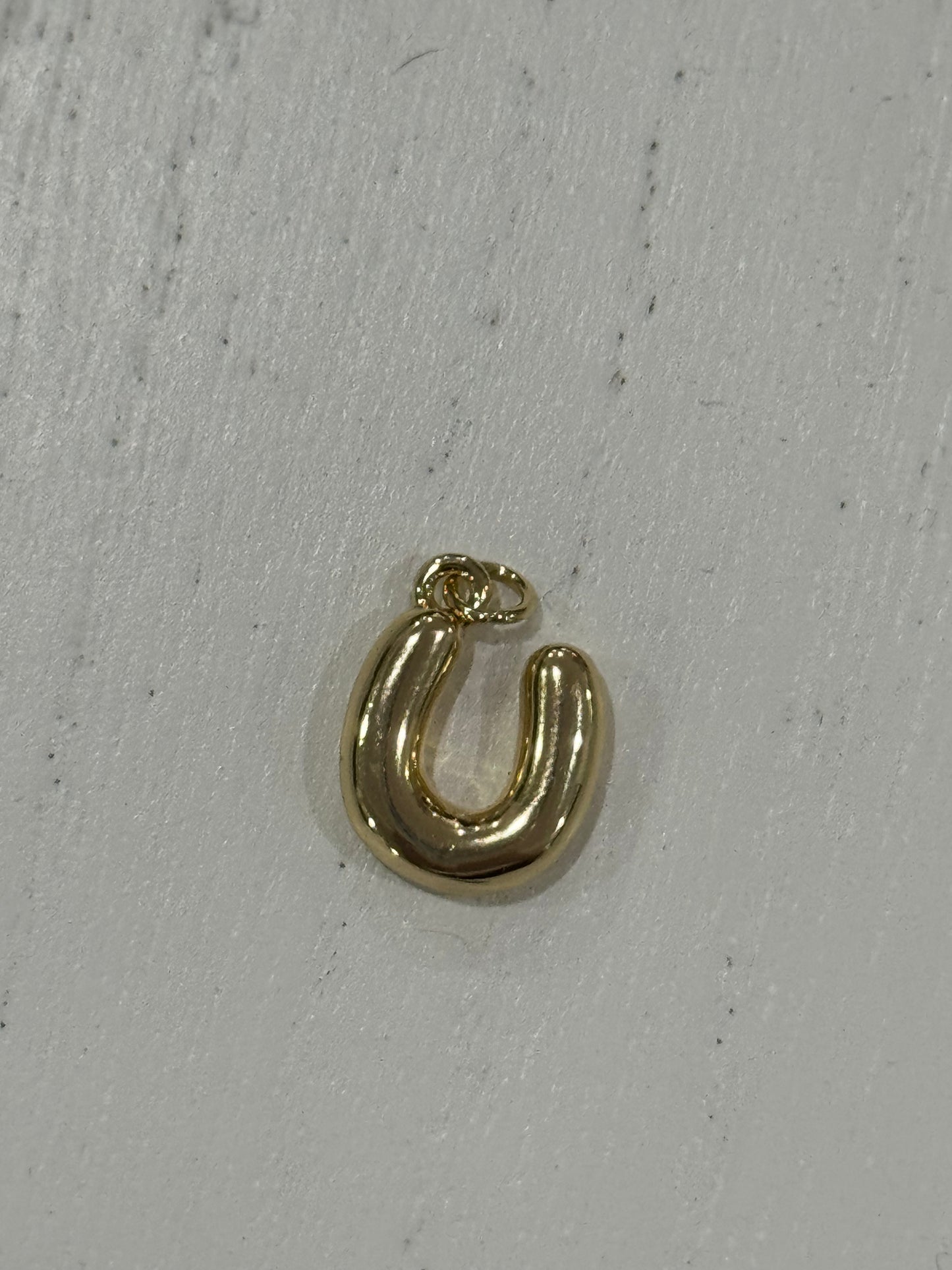 Bubble Initial CharmNecklace