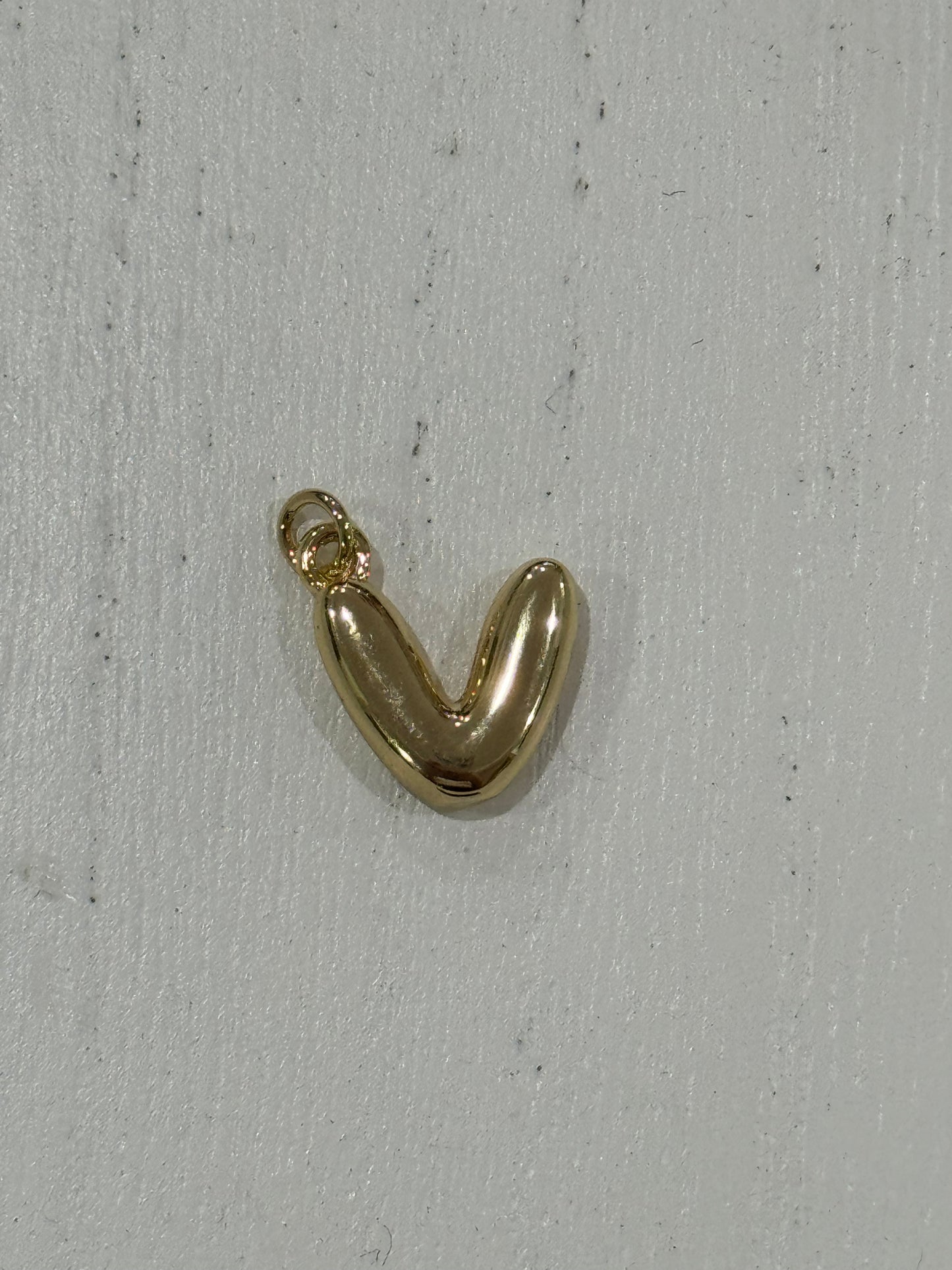 Bubble Initial CharmNecklace