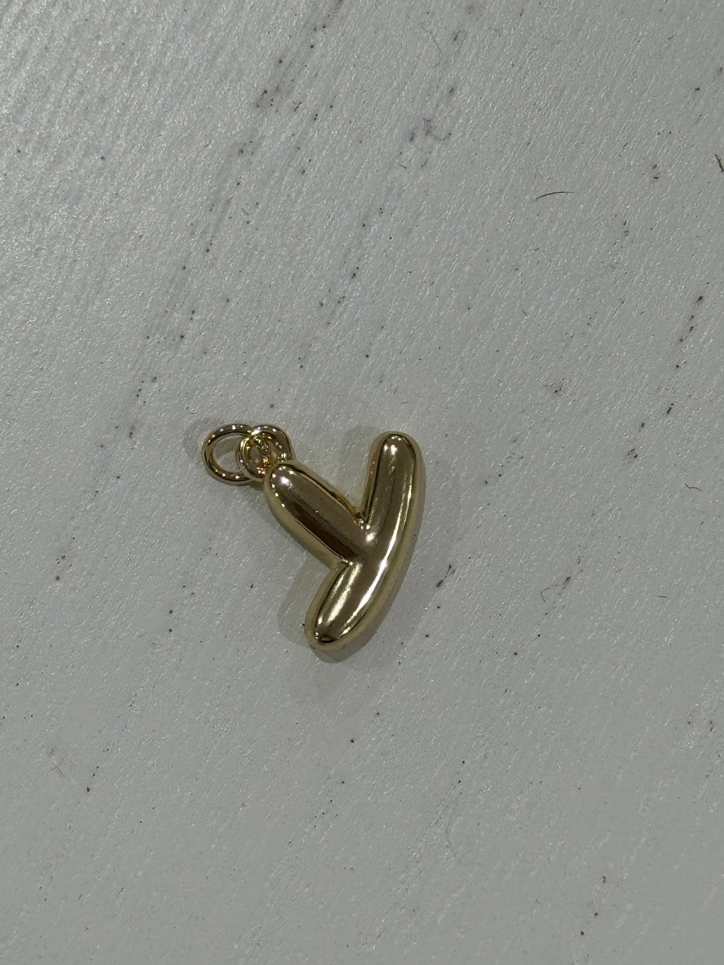 Bubble Initial CharmNecklace