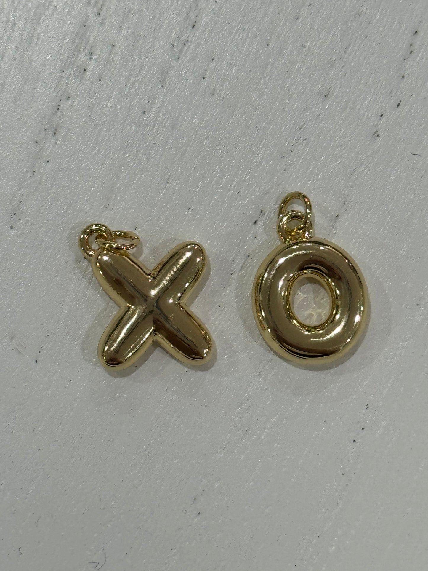 Bubble Initial CharmNecklace
