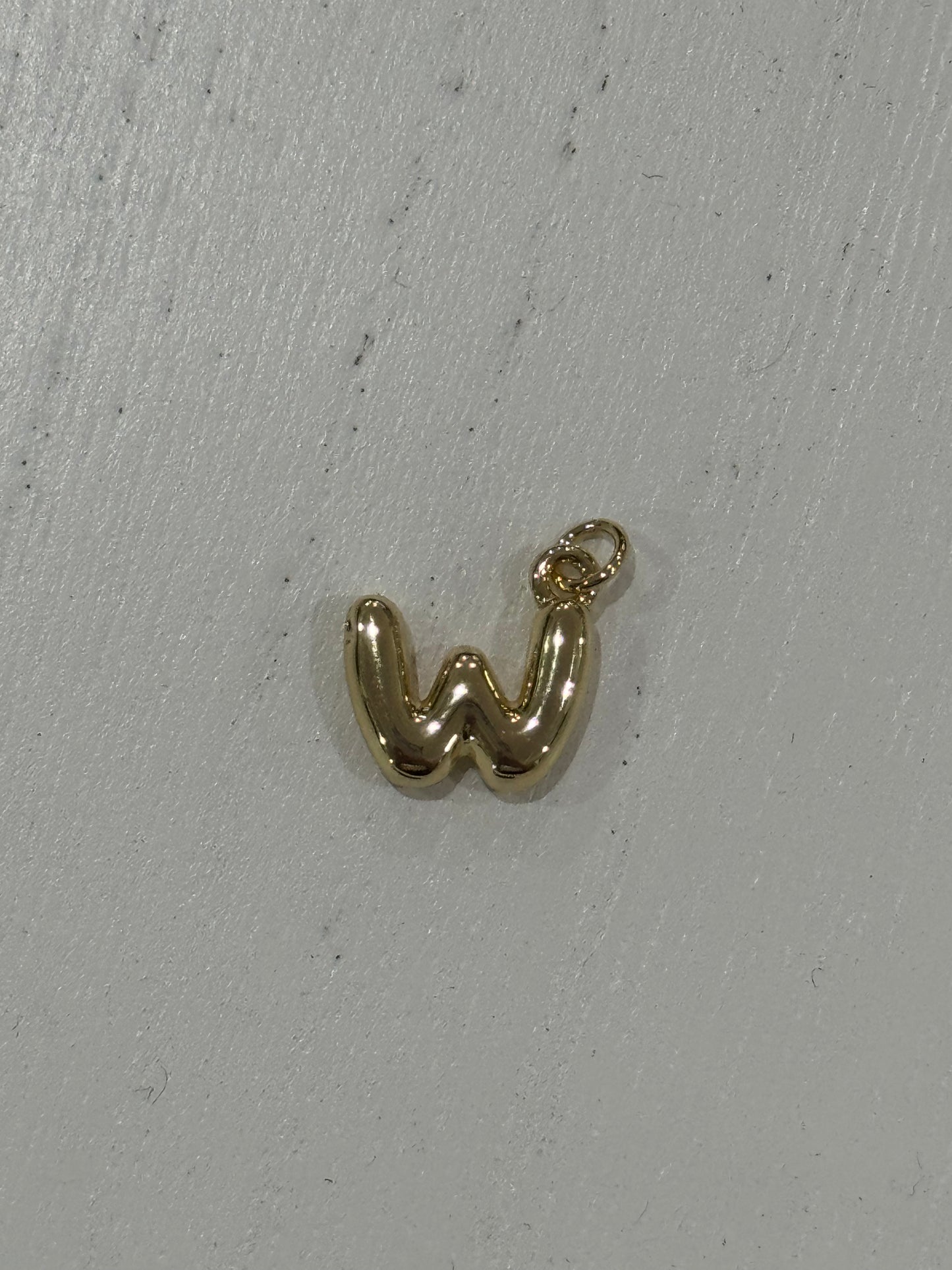 Bubble Initial CharmNecklace