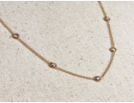 Round Bezel Necklace
